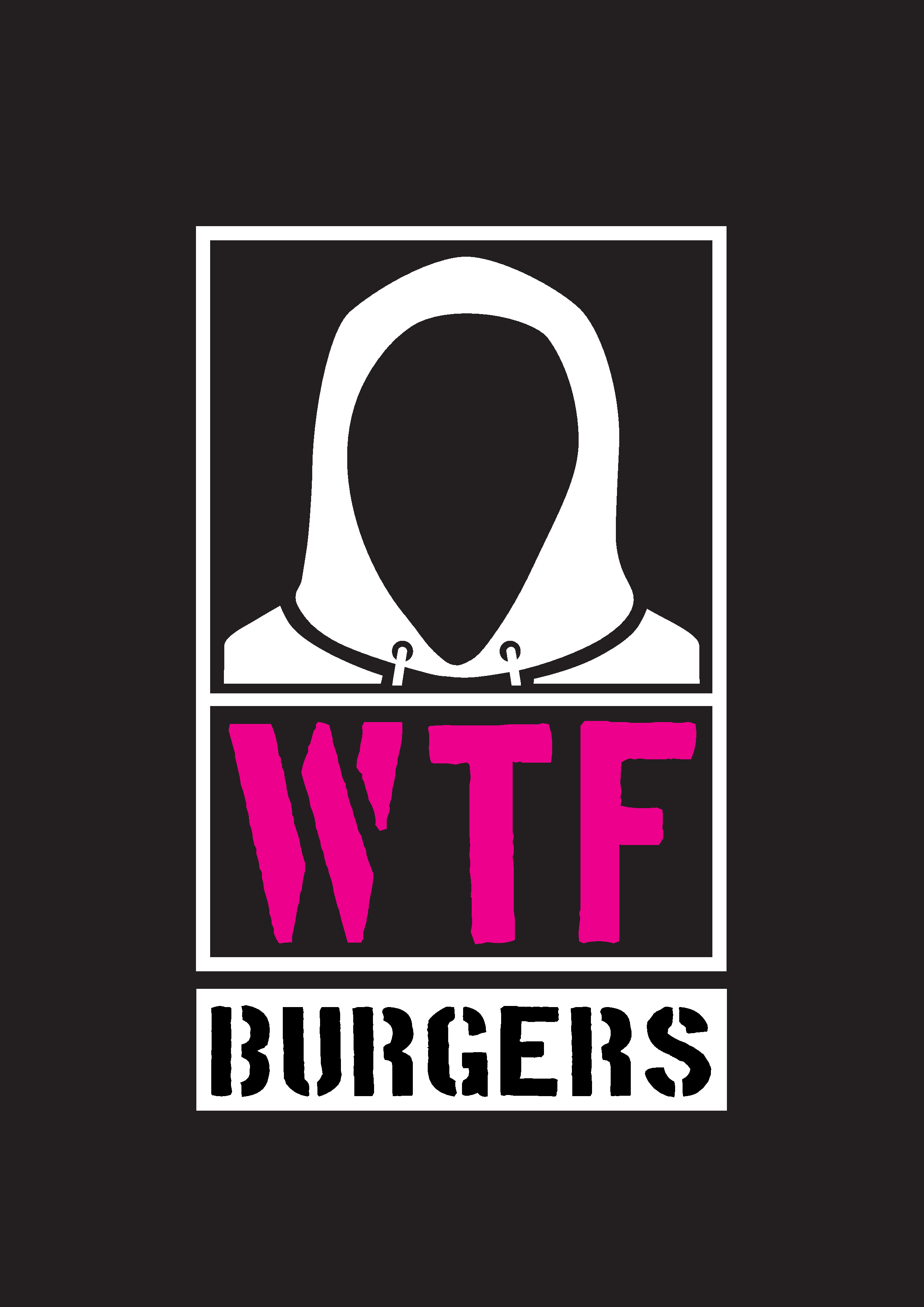 Logo for WTF Burgers